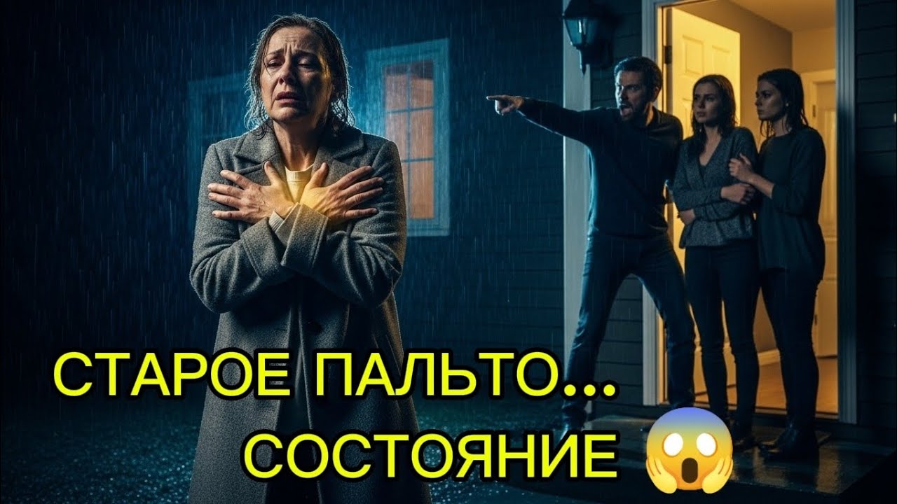 Он ВЫГНАЛ жену на улицу в СТАРОМ пальто… не зная, что его МАТЬ спрятала там ЦЕЛОЕ СОСТОЯНИЕ