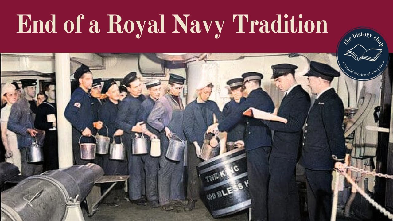 Black Tot Day UK - 31st July 1970