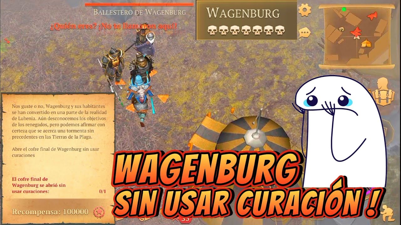 GRIM SOUL | ✅WAGENBURG Cofre Final ¡SIN CURACIÓN!😱 | GamePlay / En Español