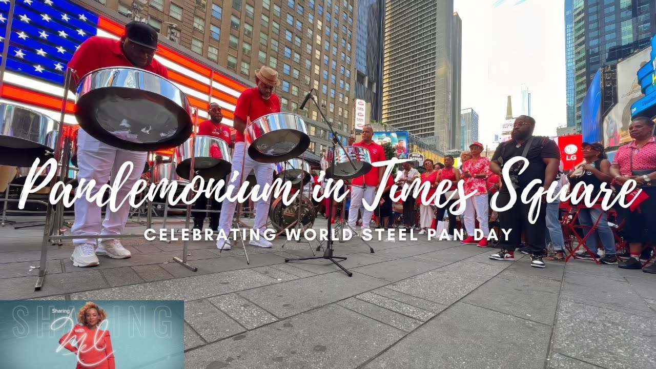World Steelpan Day 2024: Trinidad & Tobago’s National Instrument Lights Up Times Square
