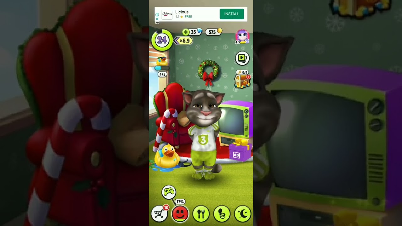 Compilation video of My talking Tom 2 & My talking Tom / Please subscribe to our YouTube channel
