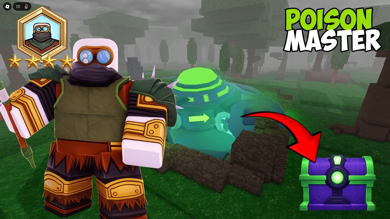 How to Complete Alien Invasion With Poison Class in 99 Nights in the Forest  | Roblox