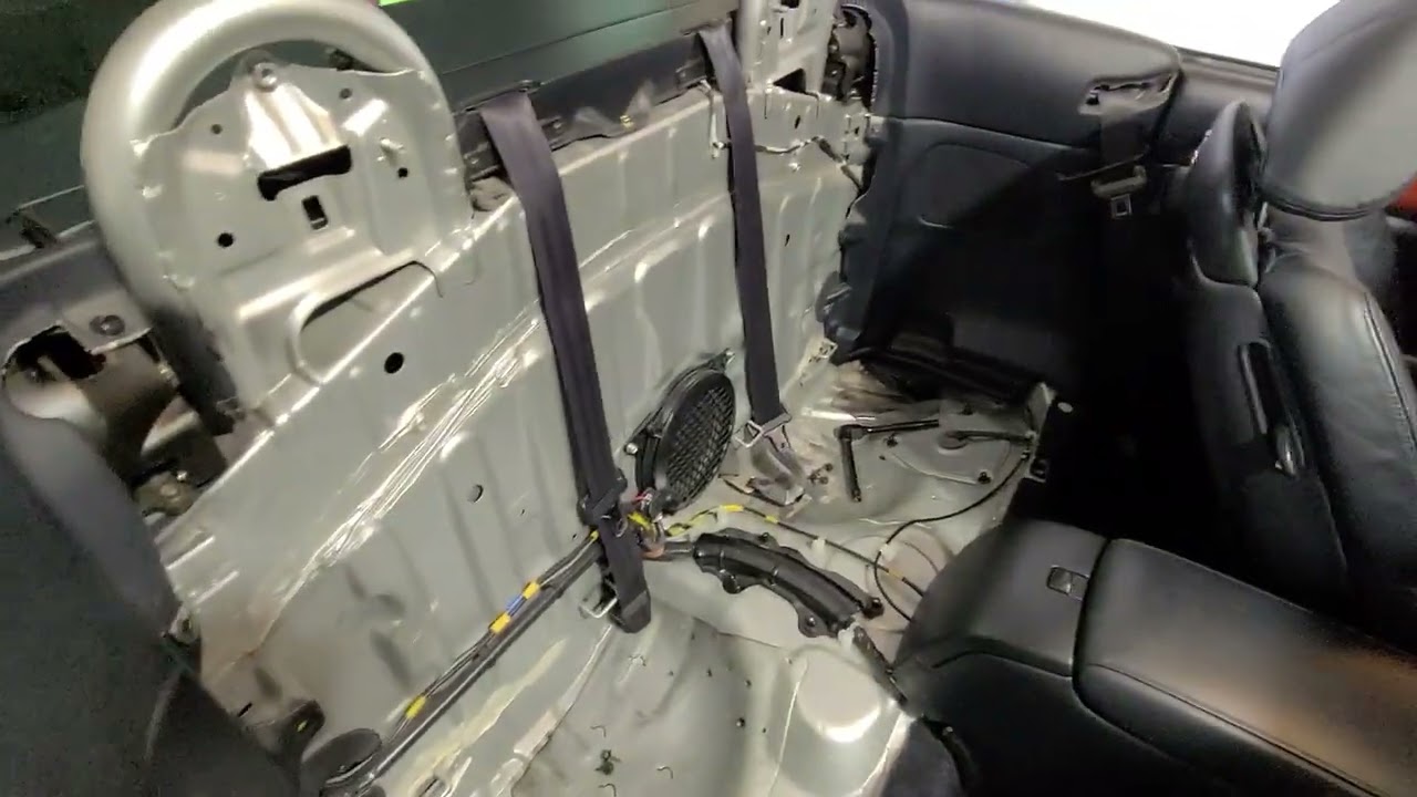 Lexus SC430 rear speaker removal and repair