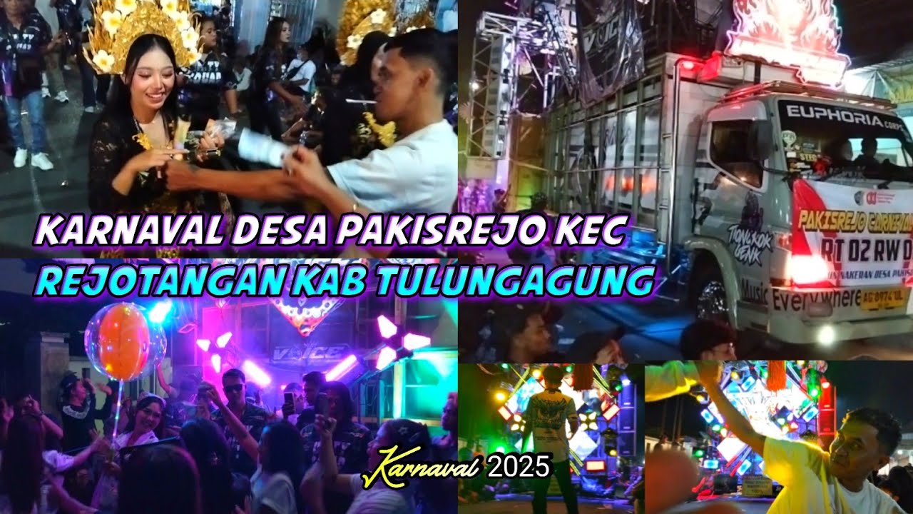 KARNAVAL DESA PAKISREJO KEC REJOTANGAN KAB TULUNGAGUNG 2025