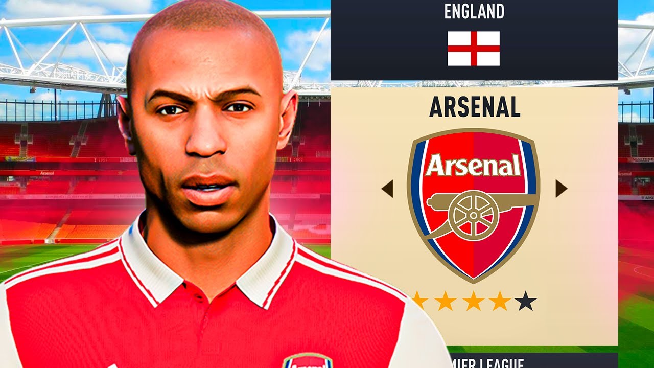 I Manage Arsenal with Thierry Henry...