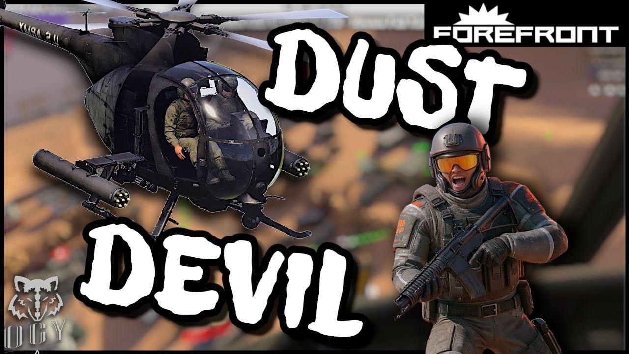 Dust Devil ( Piloting + Infantry ) - Forefront VR Mauritania Rush Gameplay
