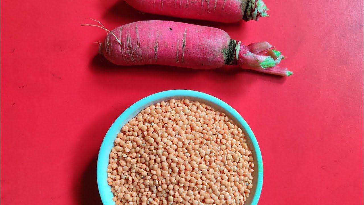JD`s Kitchen || Masoor dal ar mula dia Dal recipe || 👌👌😋