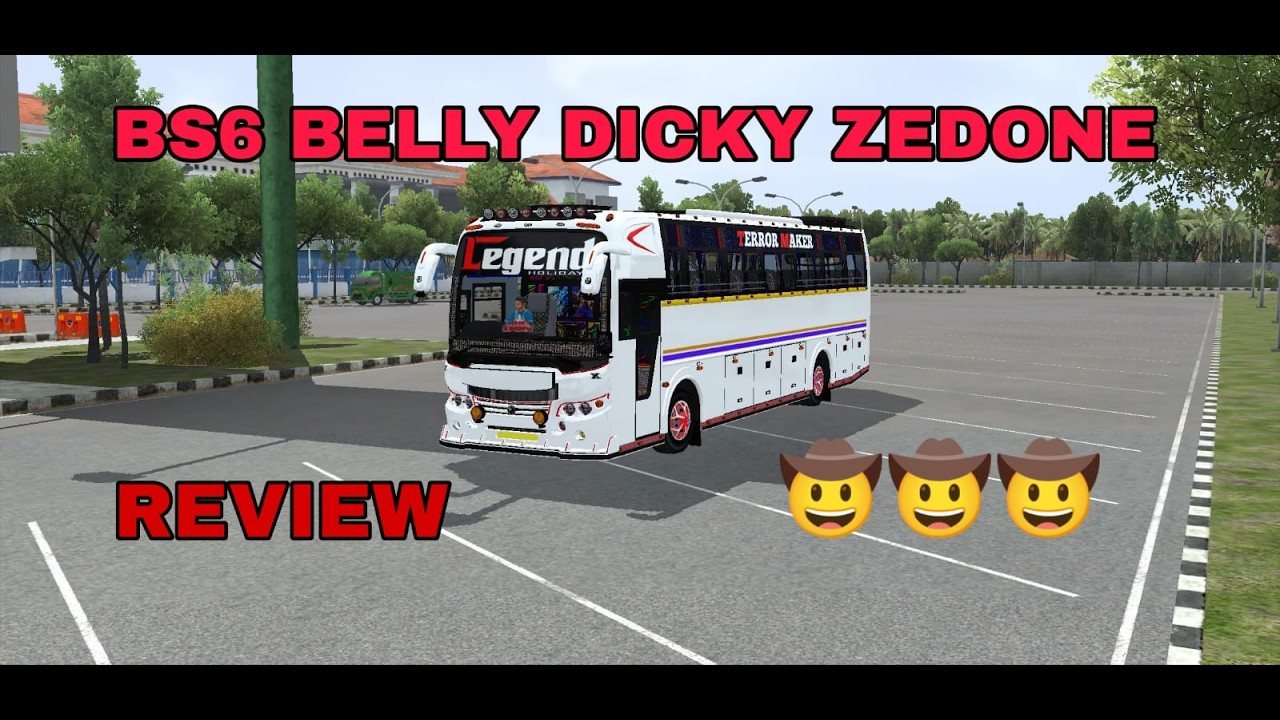 Обзор модифицированного автобуса BS6 BELLY DICKY ZEDONE | #keralatouristbus #bussid