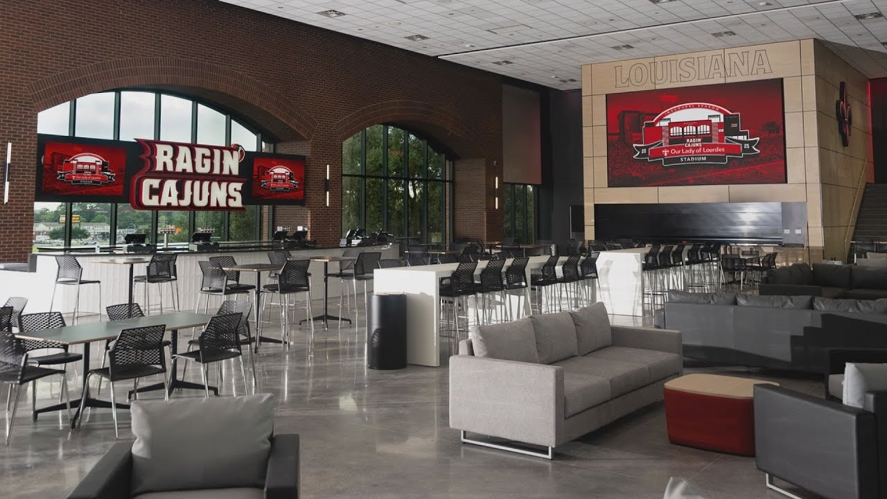 Louisiana Ragin' Cajuns unveil new Our Lady of Lourdes Stadium at Cajun Field