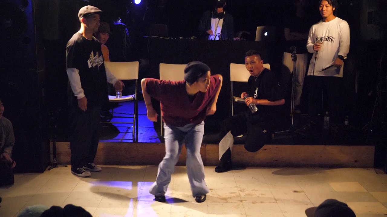 ICHI(city vibe) YUTA(9stepper'z) HANA(ヘビーバギー)JUDGE SESSION I am FUNK!! Vol.2 LOCK DANCE BATTLE