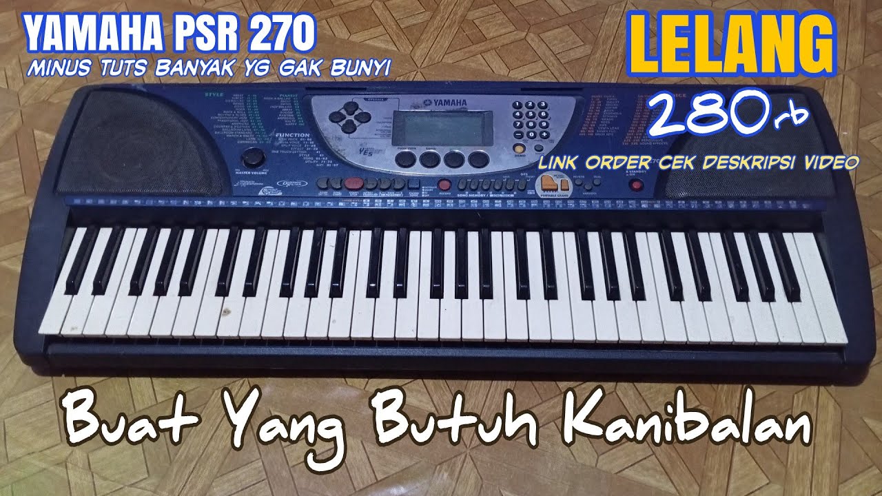 YAMAHA PSR-270 | Short Review | SOLD