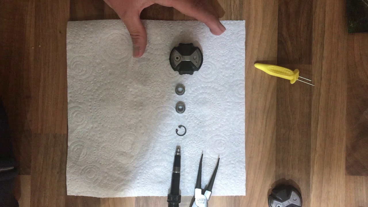 Removal of ALL Speedplay Pedal Bearings
