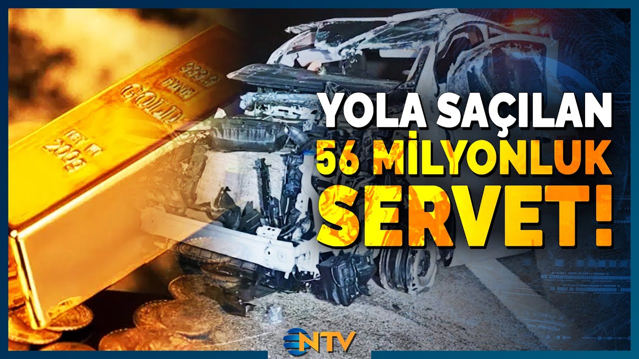 Filmleri Aratmayan Olay! Takla Atan Zırhlı Araçta Milyonluk Kayıp | NTV