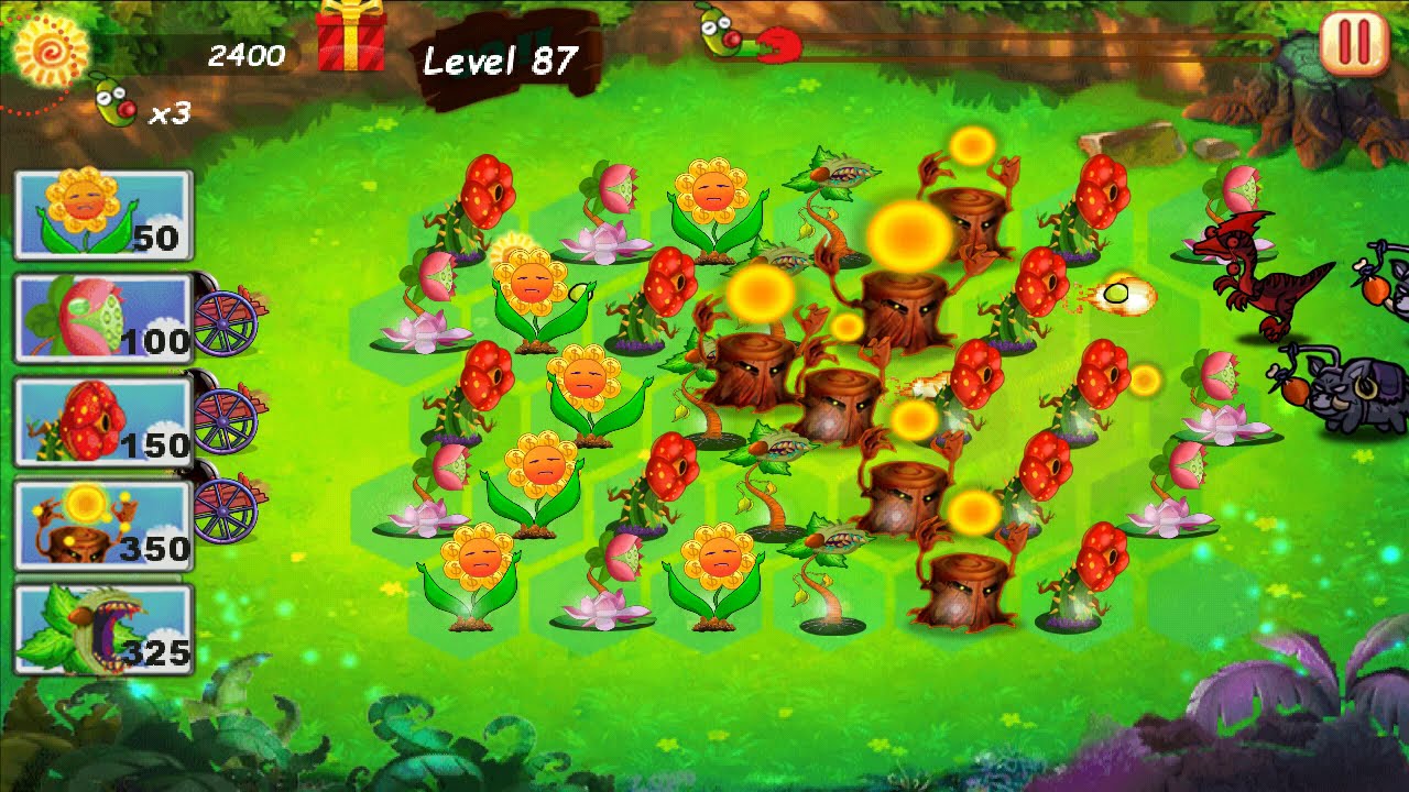 Special Angry Plants part 54 level 87 khmer