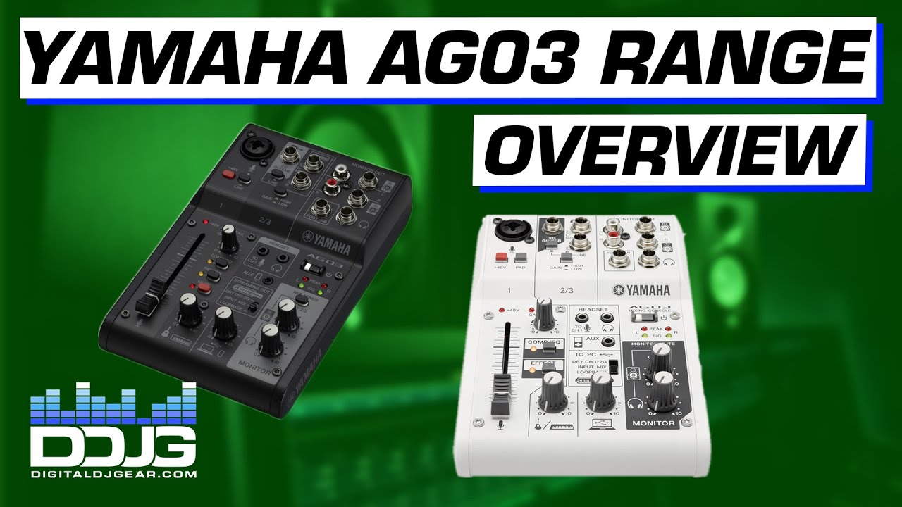 Yamaha AG03 Mk 1 czy AG03 Mk 2 &ndash; kt&oacute;ry jest dla Ciebie odpowiedni?