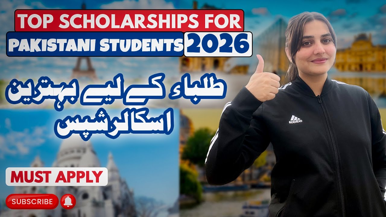 Top 7 Fully Funded Scholarships for Pakistani Students 2026 | No IELTS Required | Study Abroad Free