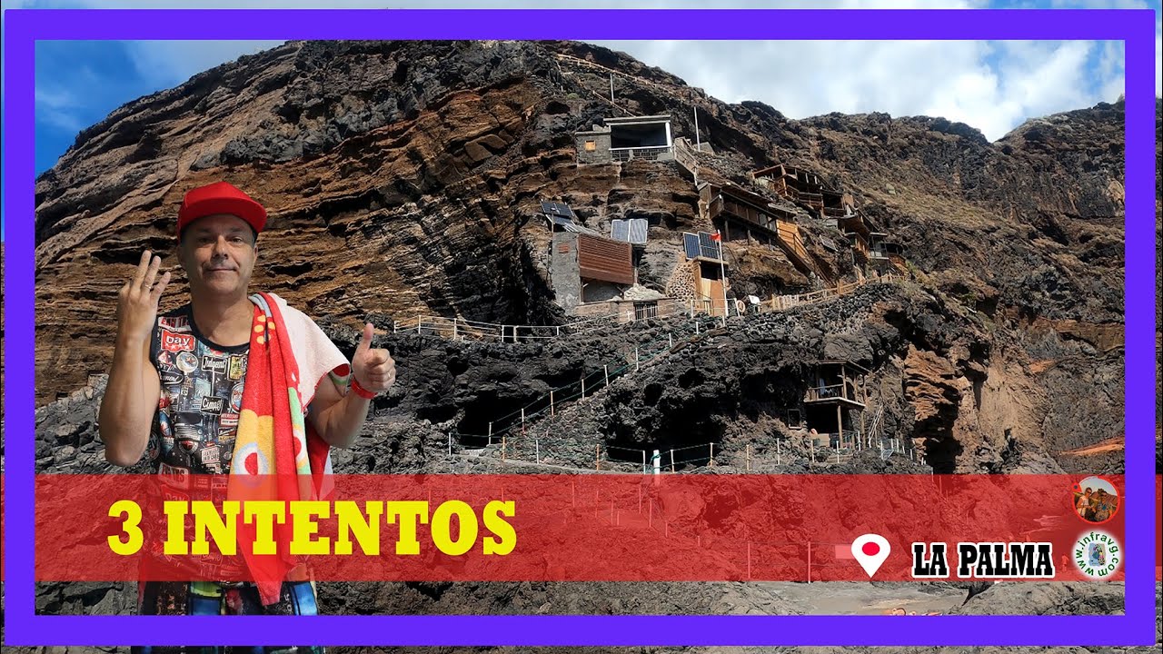 Tres viajes, tres intentos… ¿logramos bañarnos en el Porís de Puntagorda?
