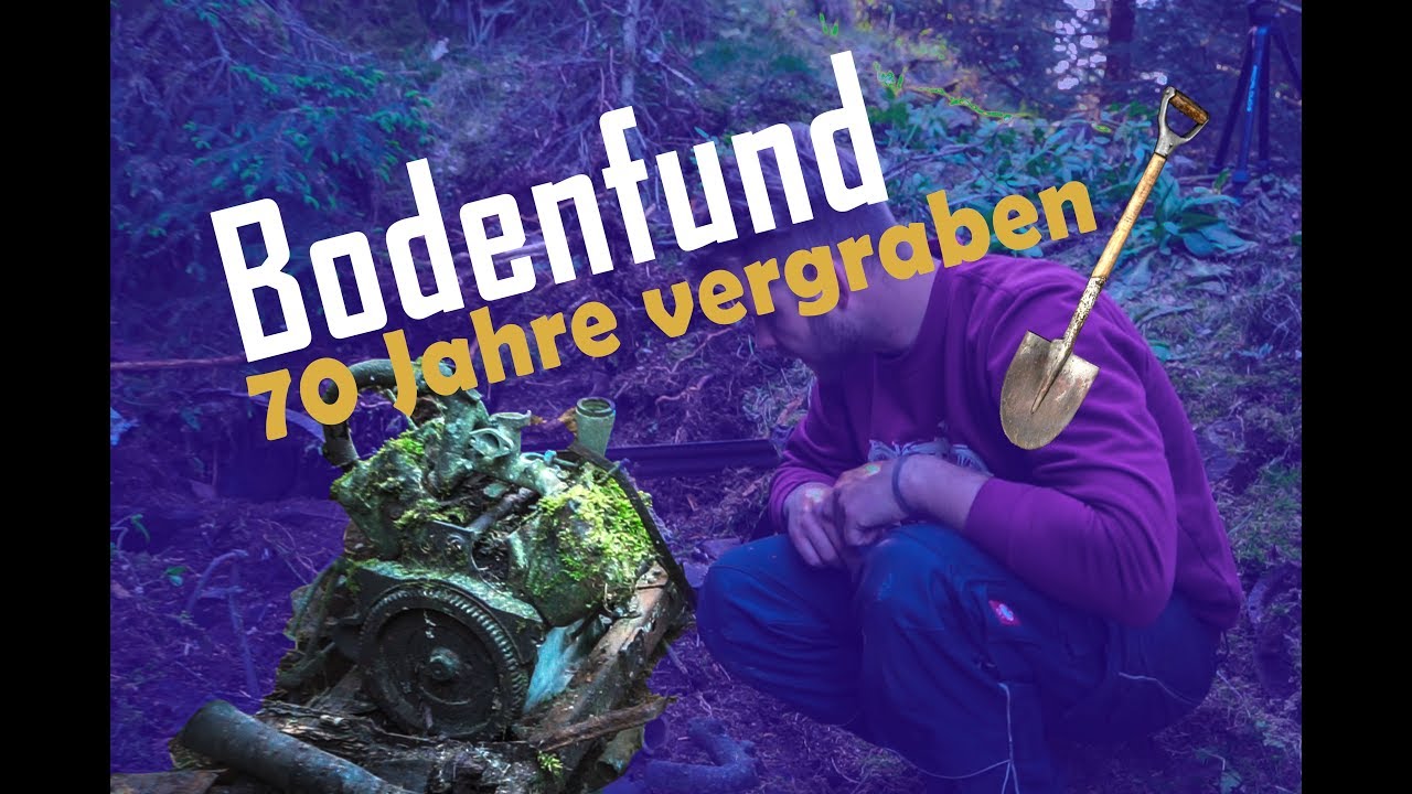 Edelweiss Bodenfund - Auto im 2. Weltkrieg vergessen