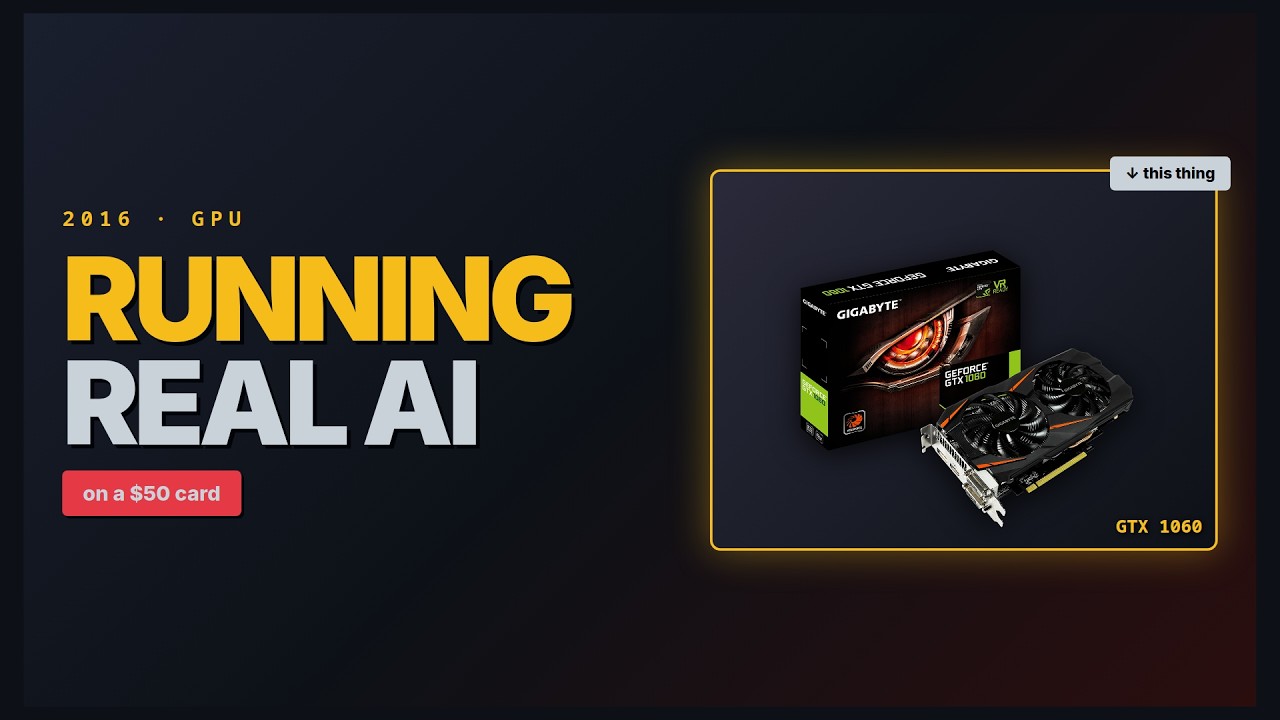 I Run a Full AI Stack on a 10 Year Old GPU (And It Actually Works)