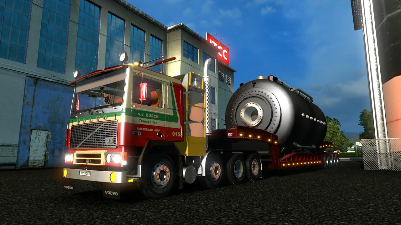Volvo F10 | Sobredimensiones y Sobrepeso | Transportando un Tanque
