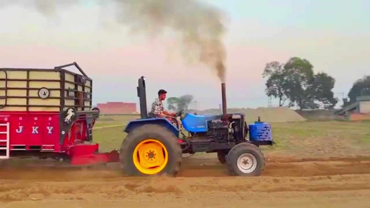 पंजाब ट्राली  #kingटूर्नामेंट Rx 6o में बड़ा #नुकसान हो जाता है youtube #video ♥️ 😀 🎶  