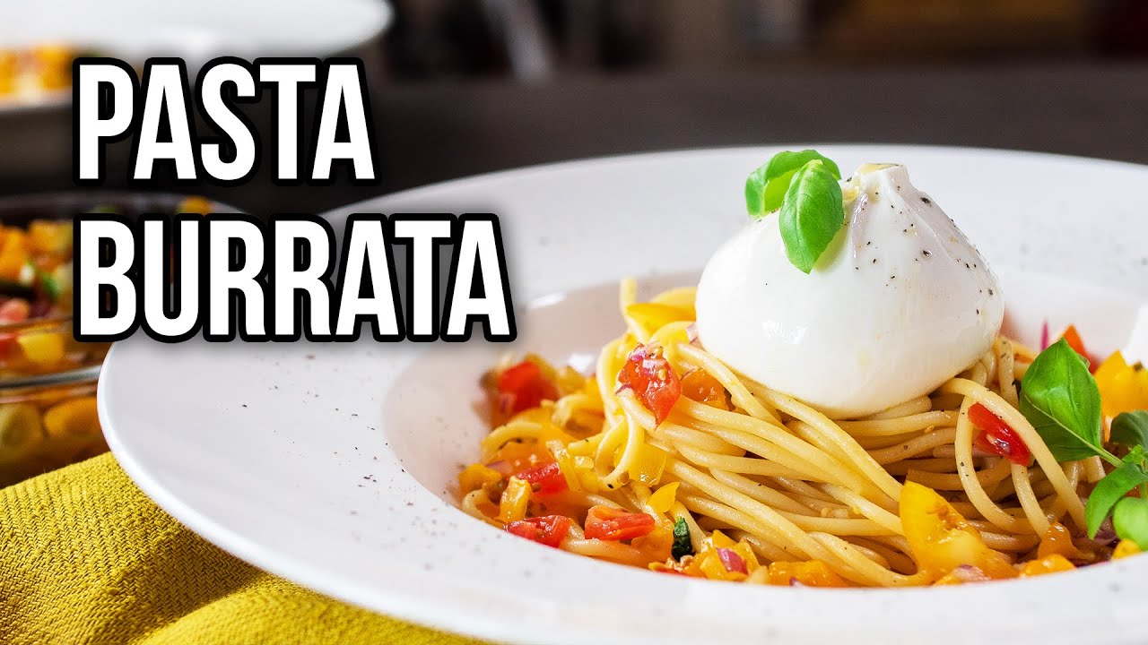 Schnelle Pasta Burrata für Genießer! [15-Min Rezept]