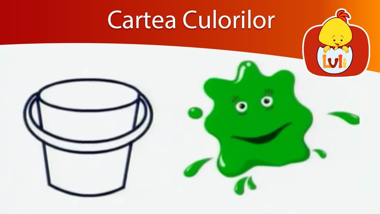 Cartea Culorilor - Roșu, verde, maro, pentru copii - Luli TV