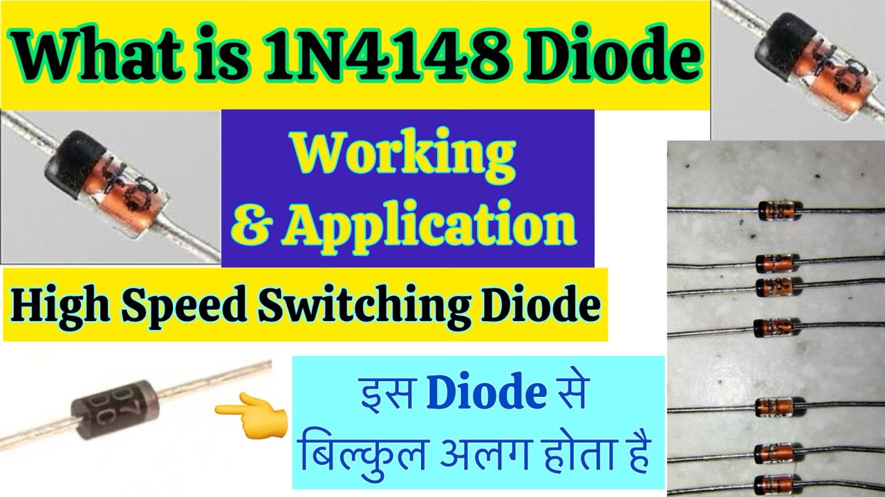1N4148 Signal Diode @electronicsstudy #4148