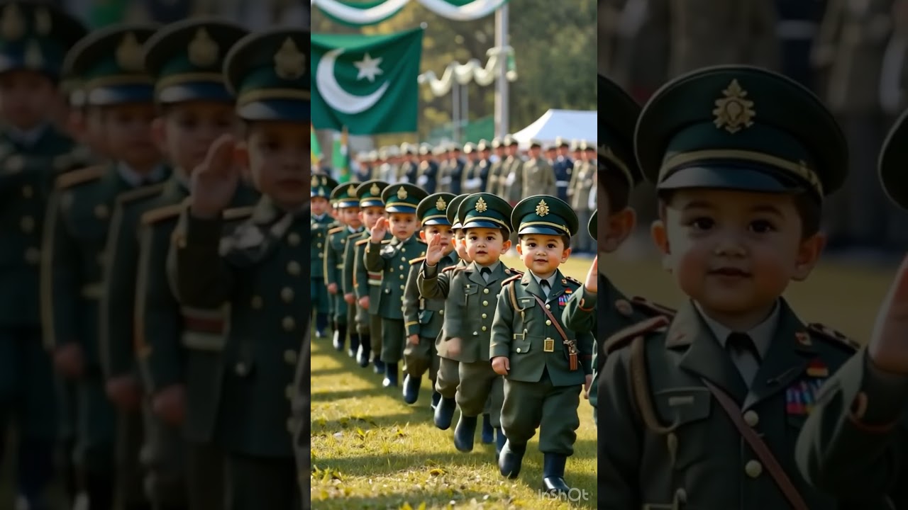 Pakistan little Army #love #pakistan #army #baby #cutebaby
