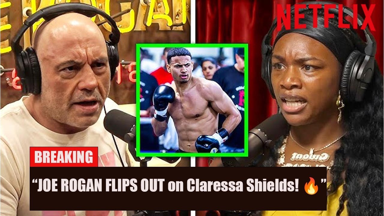 Joe Rogan FLIPS Out at Claressa Shields Over Rolly Romero Callout