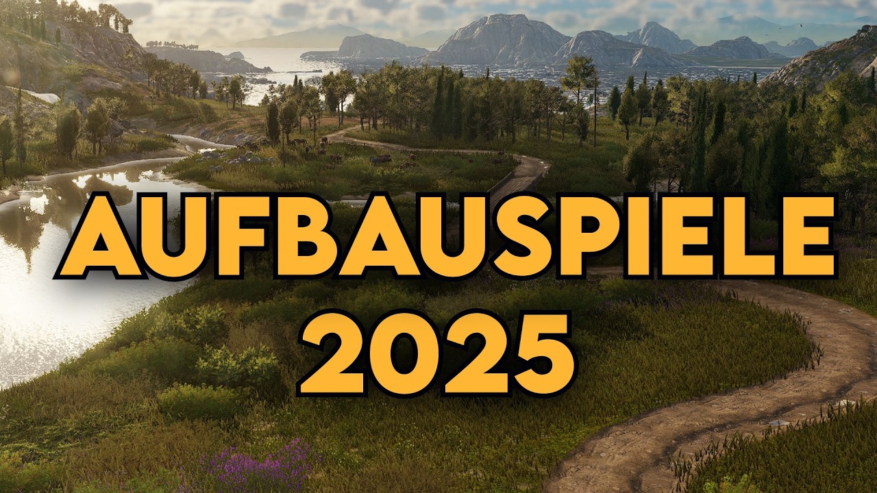 Die Top 10 Aufbauspiele 2025! Meine Top 10 Releases im Bereich Aufbau/Aufbaustrategie im Jahr 2025!