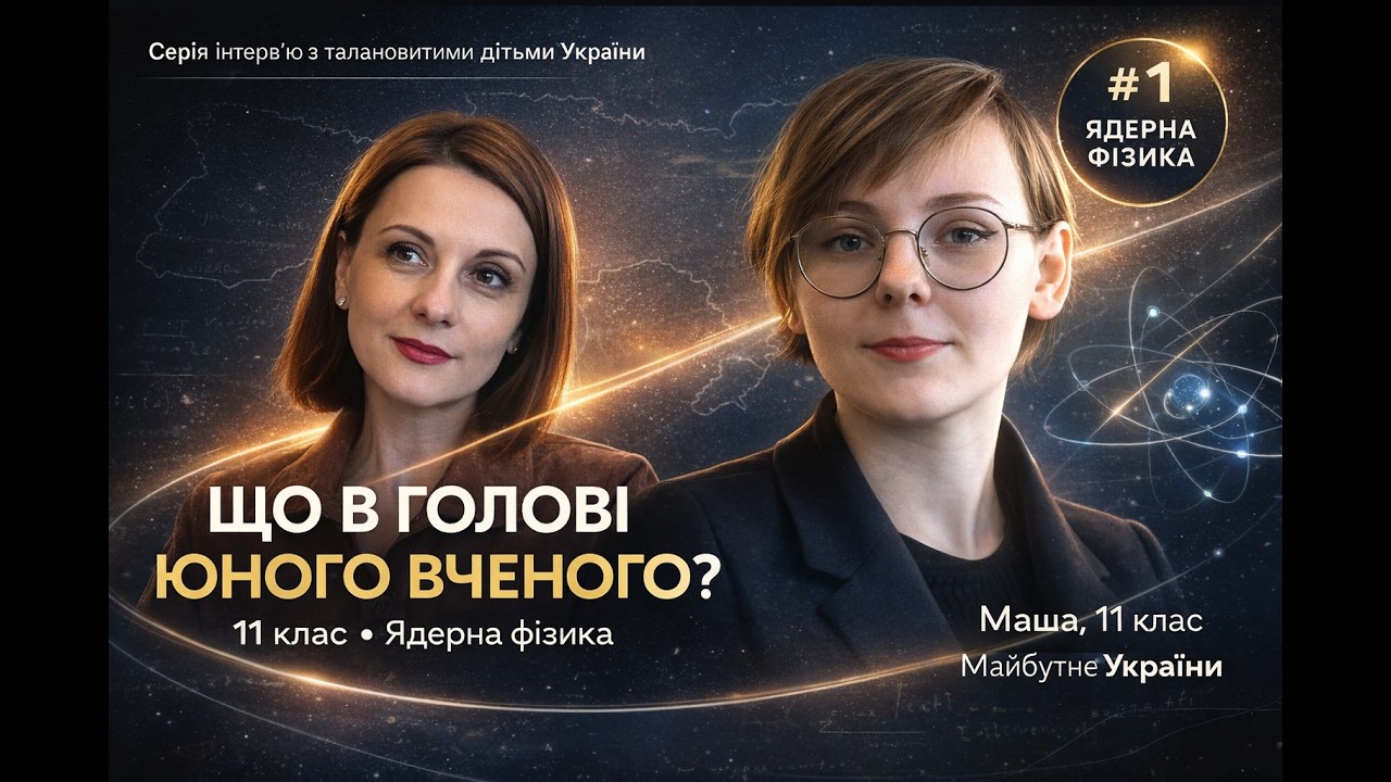 Майбутнє України: 11 клас, ядерна фізика і перемога на МАН | Серія #1