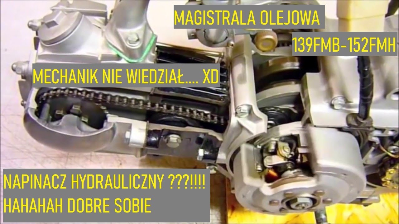 #30 SMAROWANIE 139FMB - 152FMH SILNIKA 4T MOTOROWER LONCIN ROMET