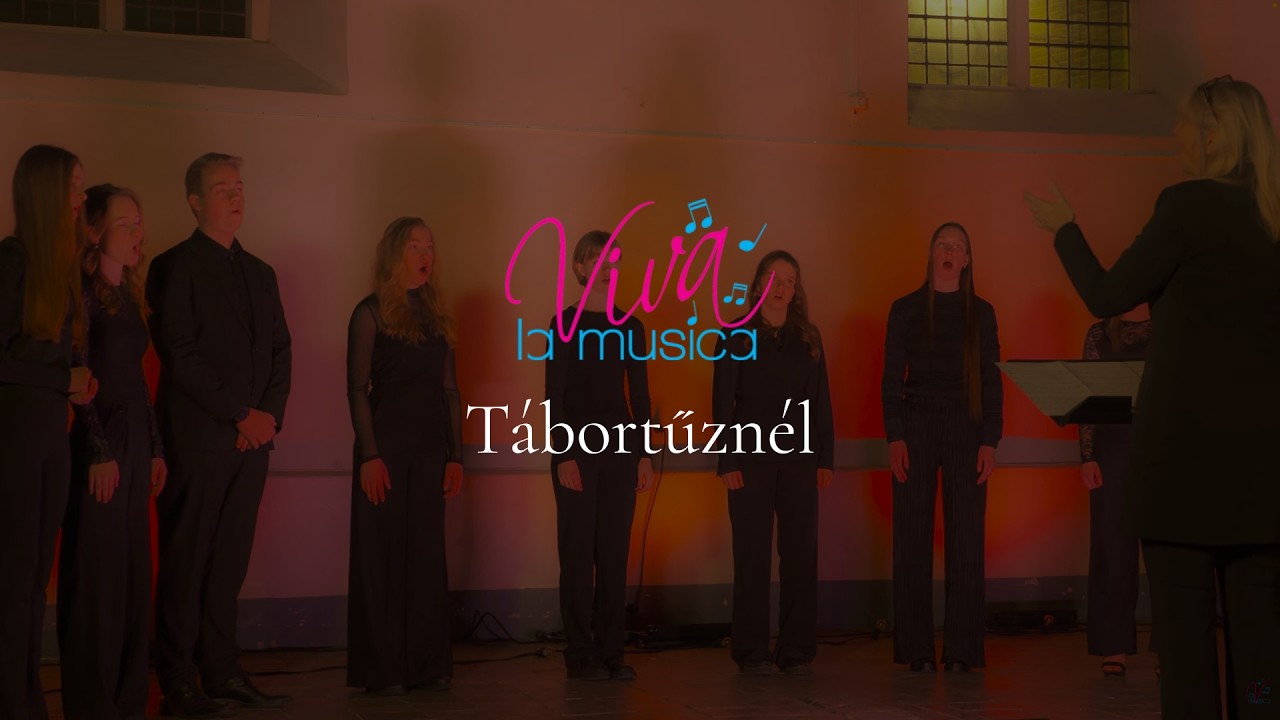 ⁠Tábortűznél - Lajos Bárdos (muziek) Miklós Márkus (tekst) | Jeugdkoor