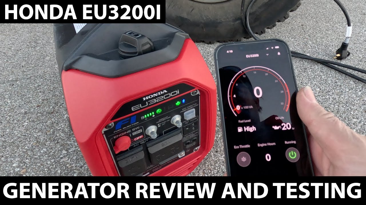 Honda EU3200i Generator Testing and Review