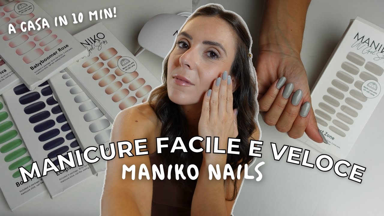 MANICURE A CASA FACILE E VELOCE CON MANIKO NAILS | recensione onesta! | maria silvestro