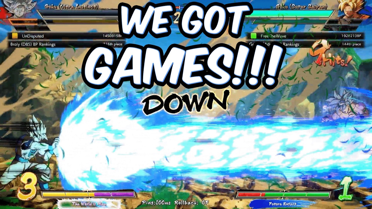 We got GAMES!!! | Dragon Ball FighterZ Ranked Matches