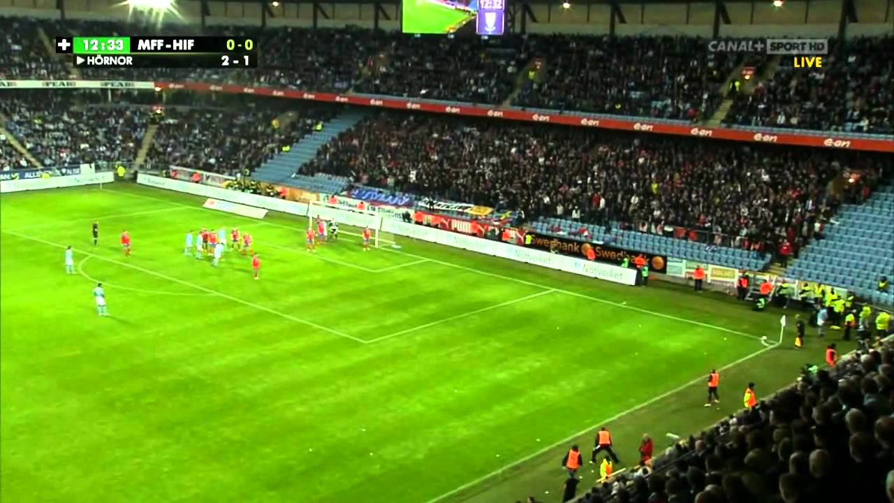 Allsvenskan 2012  Malmö FF 3 0 Helsingborg IF 1ª Parte
