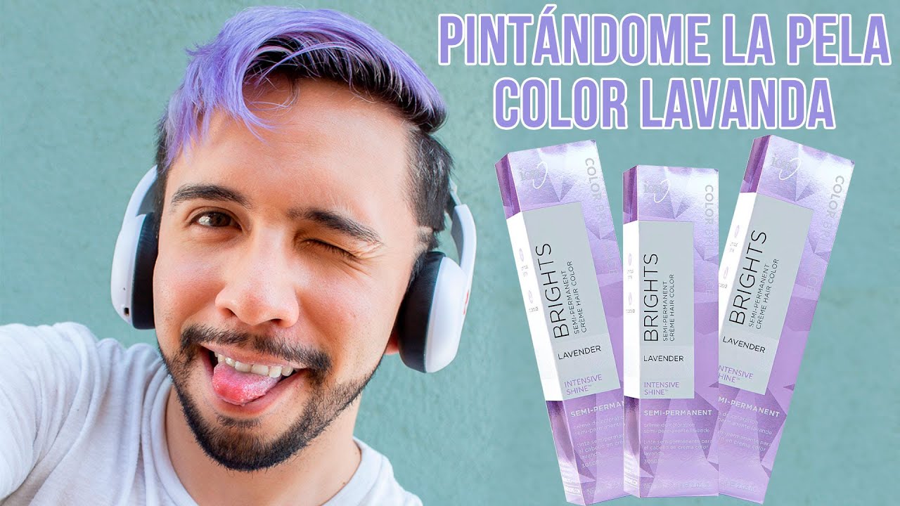 Me pinto la pela color Lavanda