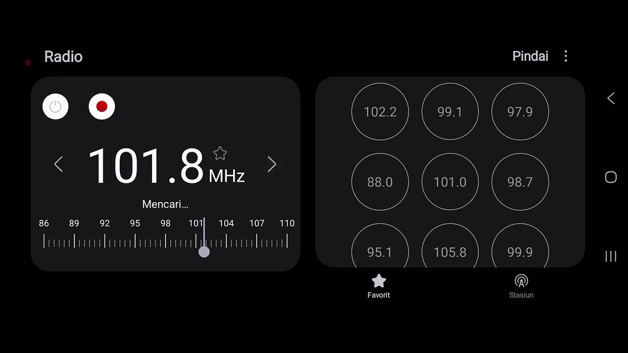 Radio FM Full Scan 87.5 - 108.0 MHz Ciawi, Jawa Barat Part. 2