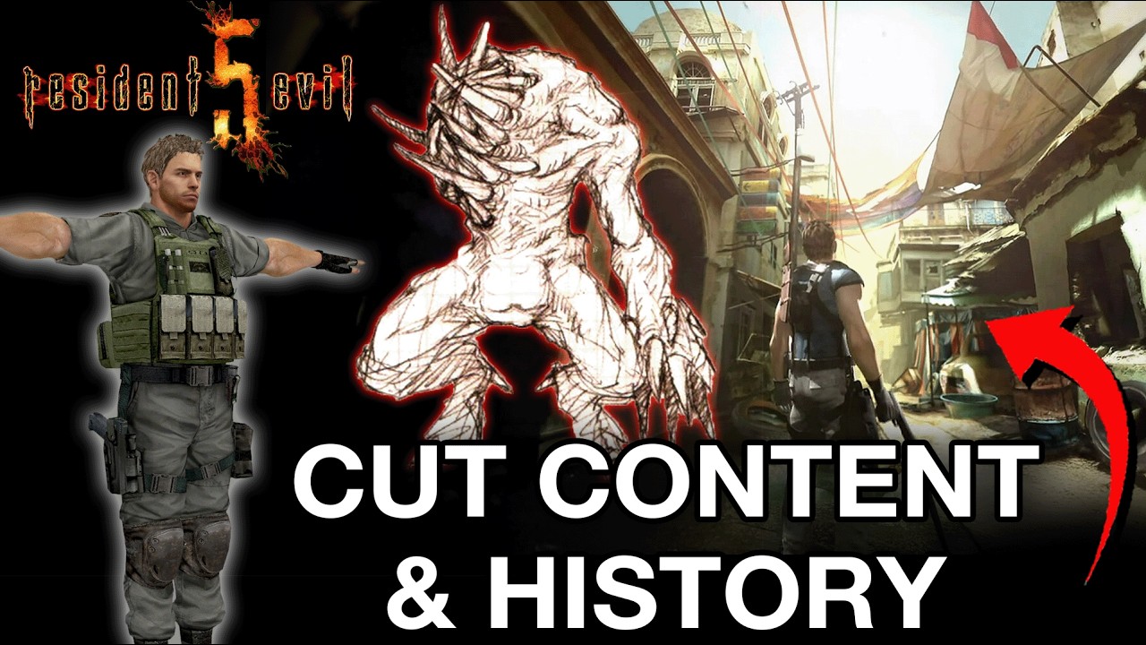 Resident Evil 5: Вырезанный контент и история (ЧАСТЬ 1)