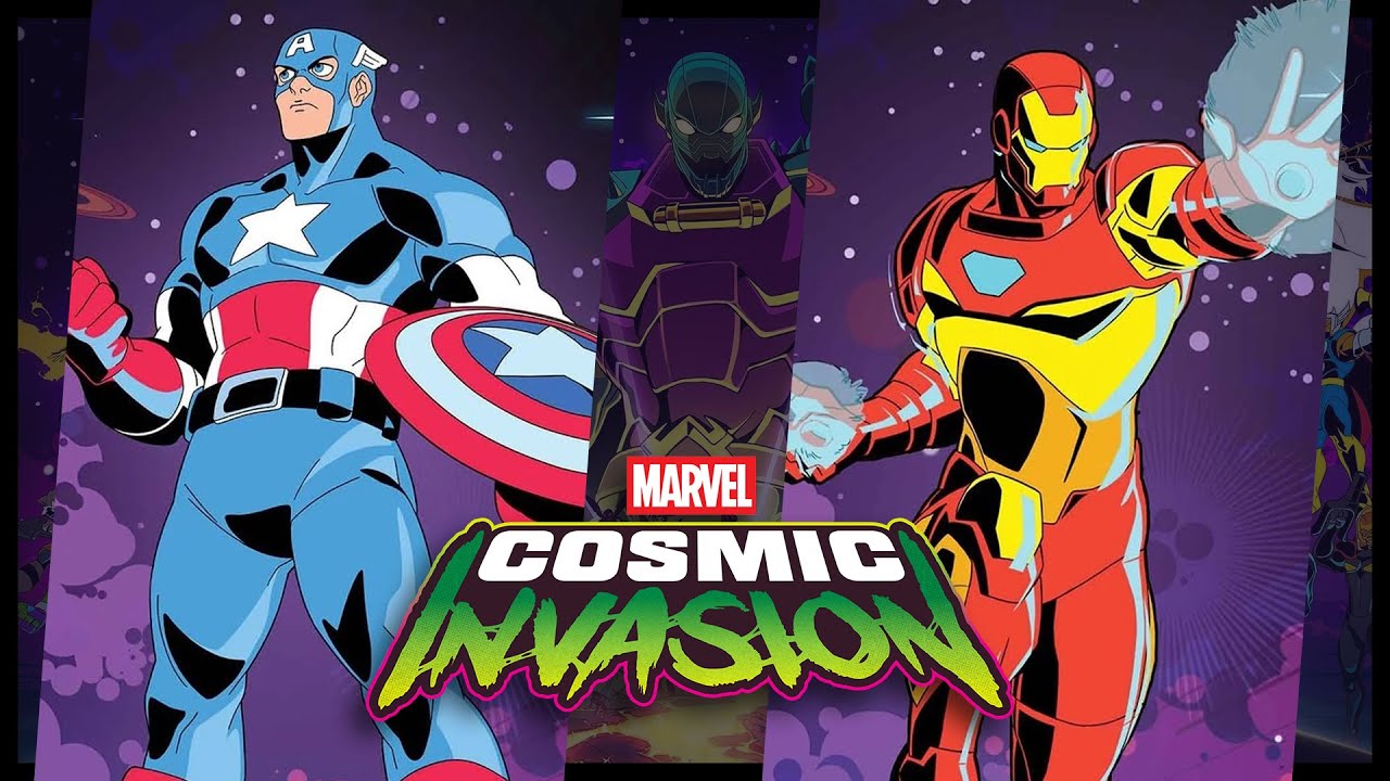 Marvel Cosmic Invasion: Captain America & Iron Man - Arcade Hard / 4P Enemies / Retro Super - 1CC