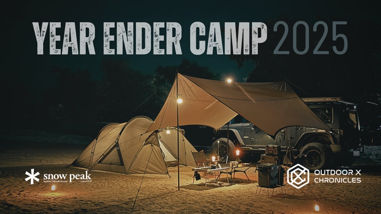 Year Ender Camp 2025 | Snow Peak Land Nest S | Jeep Wrangler