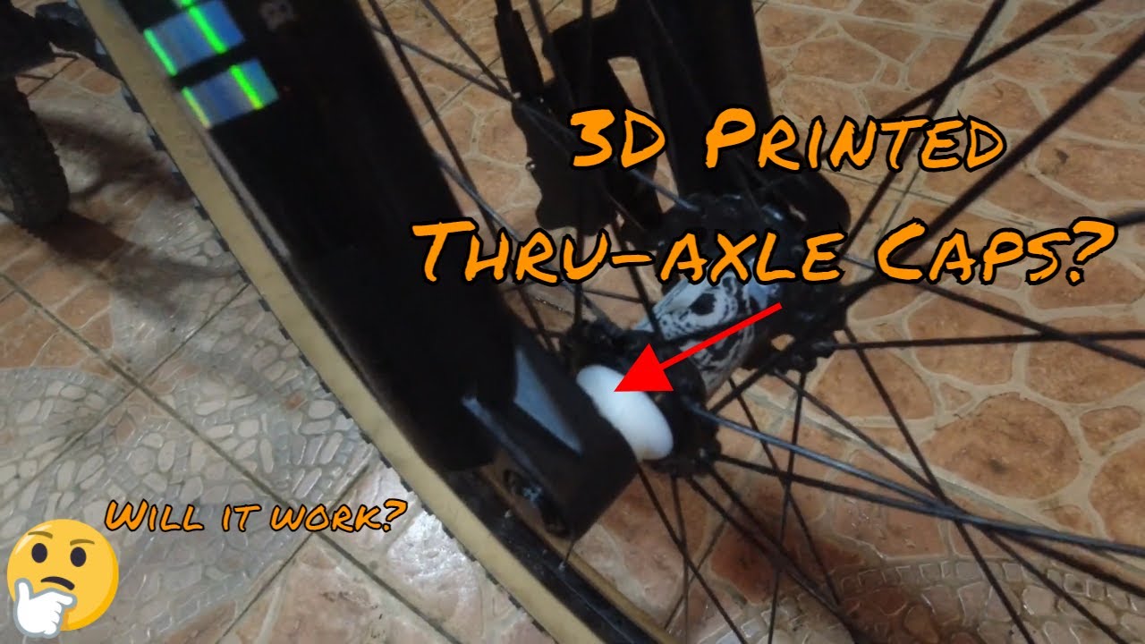 3D Printed Weapon Attack Hubs Thru-Axle Caps, gagana kaya?