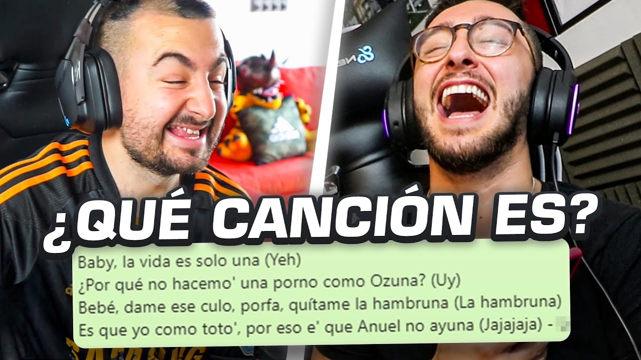 ADIVINA la CANCIÓN de REGGAETÓN por su LETRA *NIVEL DIOS*