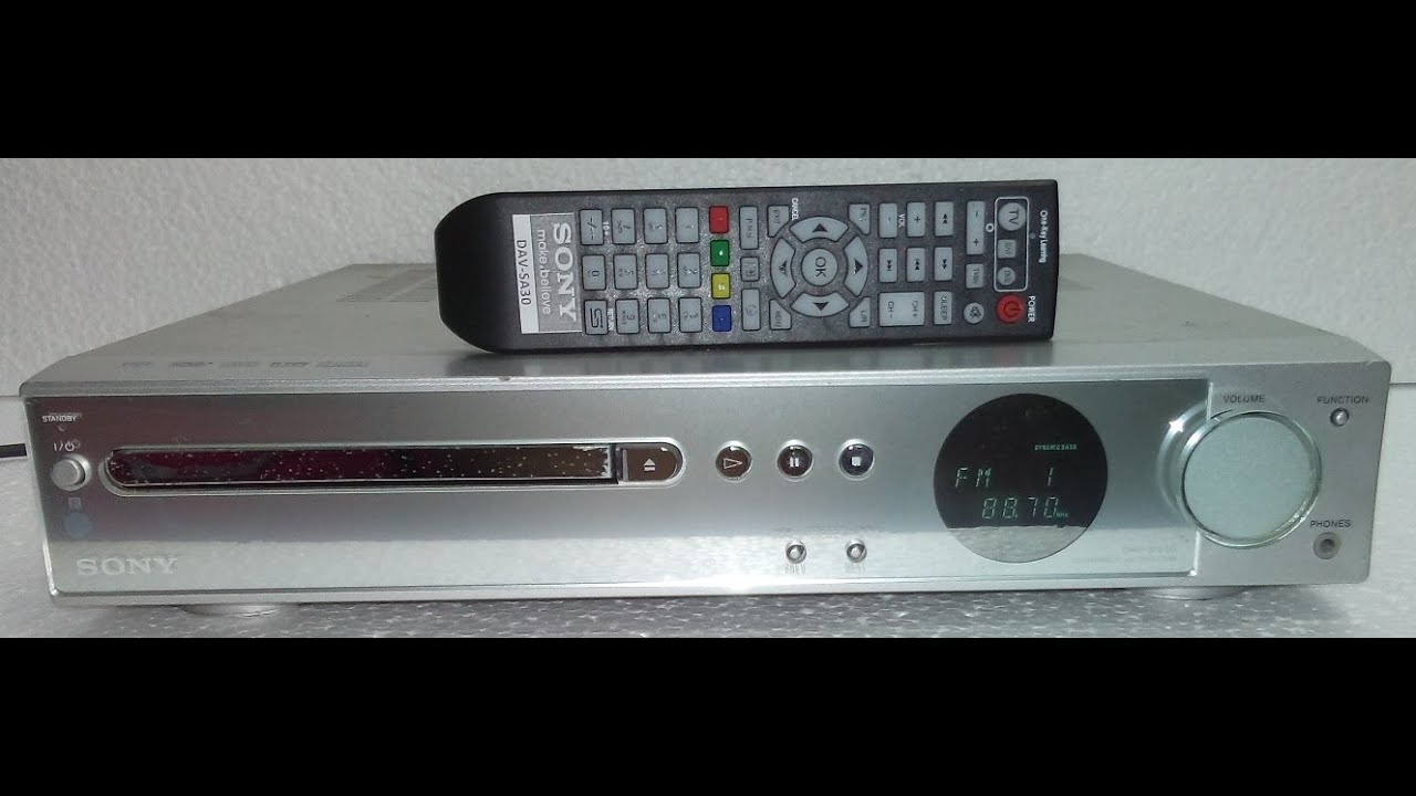 Обзор Sony DAV-SA30 .Кинозал.