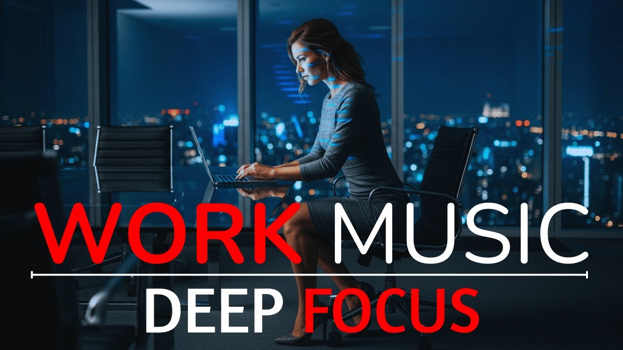 Work Music for Deep Focus & Flow | Relaxing Beats for Maximum Productivity