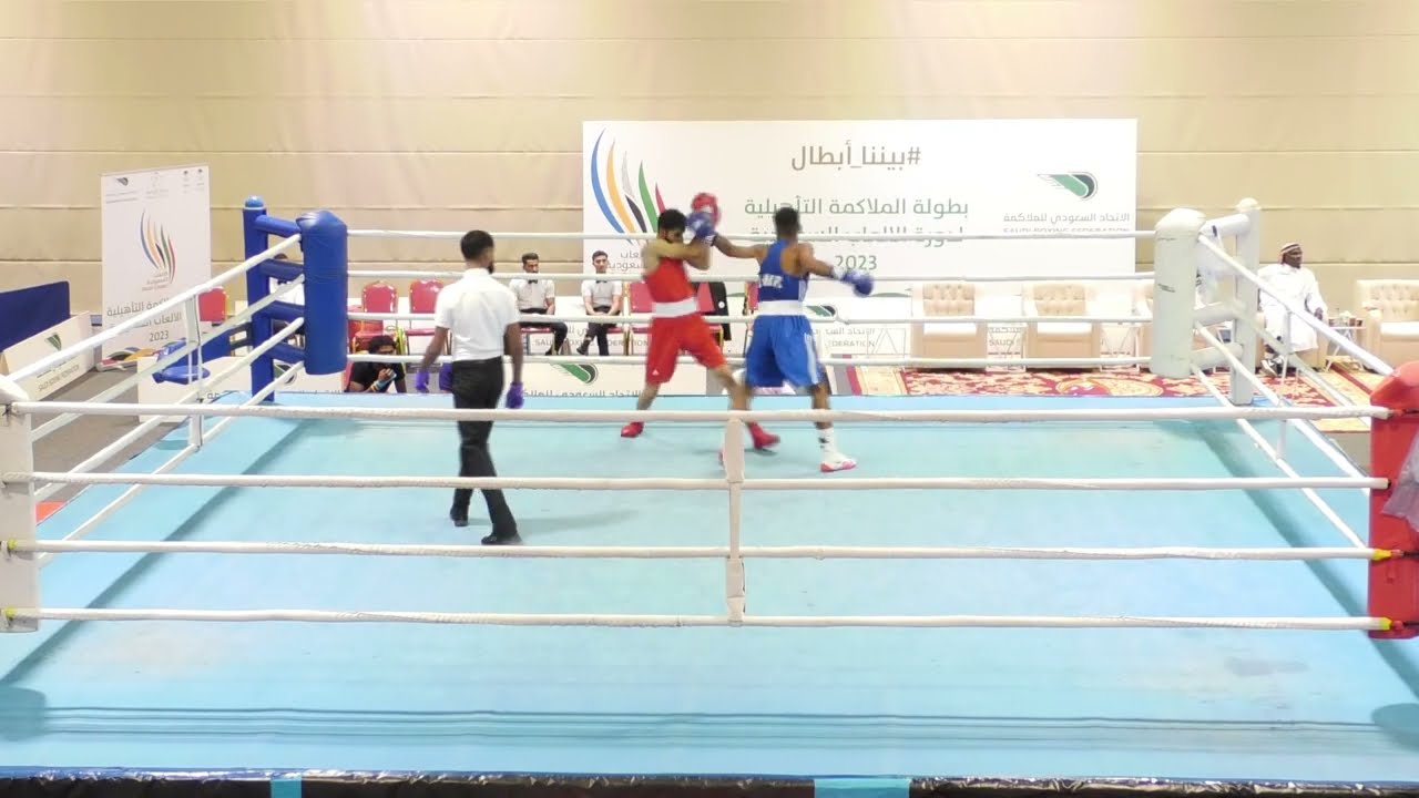 ( جواد العمري🥊🥊مصطفى القرين  ) وزن 57 كجم
