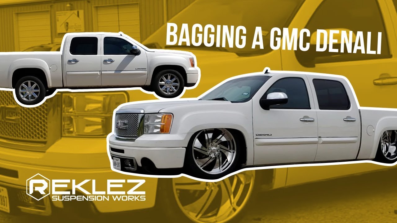 Bagging a Gmc Denali, 24x15s, Accuair E Level, US Mag Wheels,