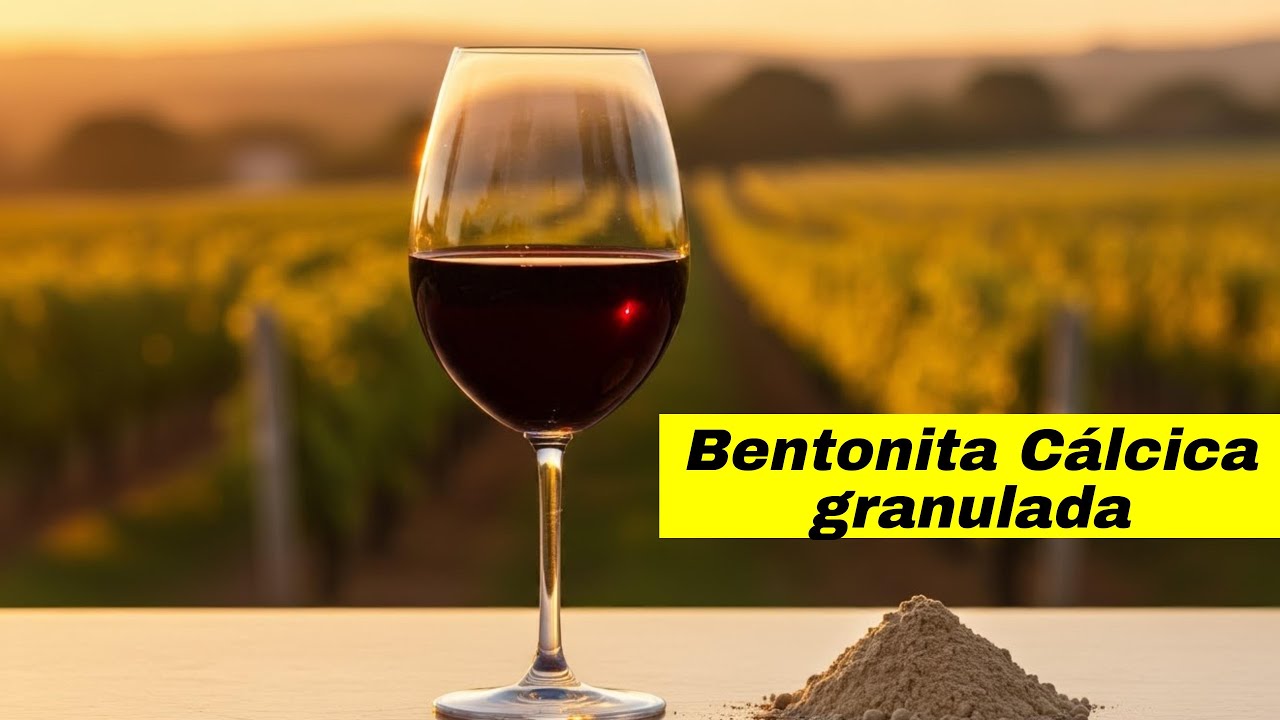 Así se utiliza la Bentonita para clarificar Vinos